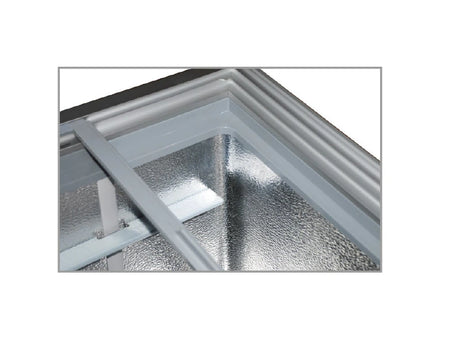 Innenverkleidung aus strukturiertem Aluminium