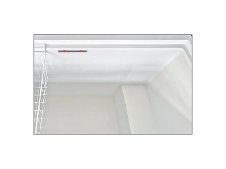 White prepainted steel inner liner