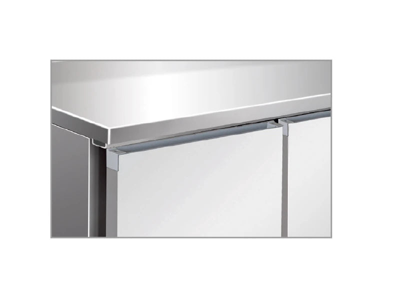Struttura e rivestimento interno in acciaio inox AISI 304