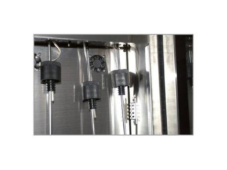 Nitrogen input system and wine aspiration