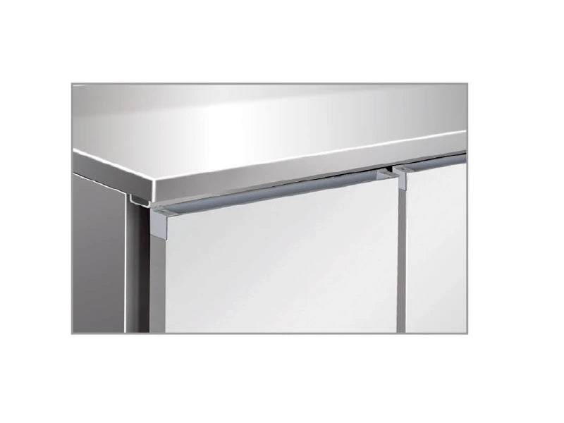 Struttura e rivestimento interno in acciaio inox