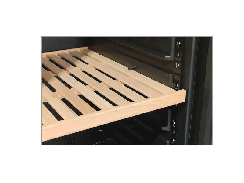 wooden shelves – optional