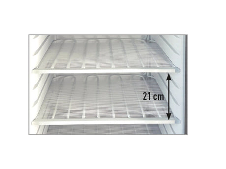Refrigerated shelves 21 cm spacing (BT model)