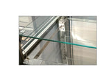 Glass shelves