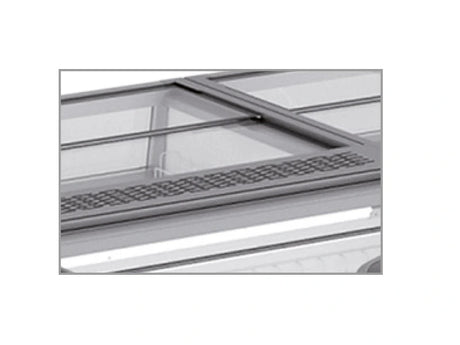 grille de ventilation et de jonction pour îlot combiné – option