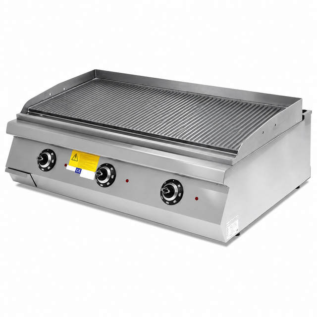 MRG.PLS.9IE031 - Rekonstruierte Illustration: gerillte Grillplatte