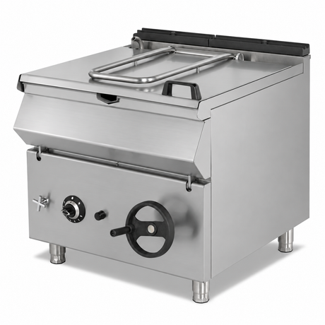 MRG.PLS.DTG.120 - Gas-Kippbratpfanne 120 L - rekonstruierte Produktillustration