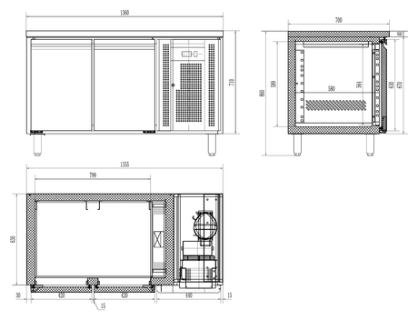 Technische Zeichnung CK7210X1