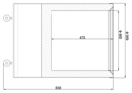Technische Zeichnung CF78