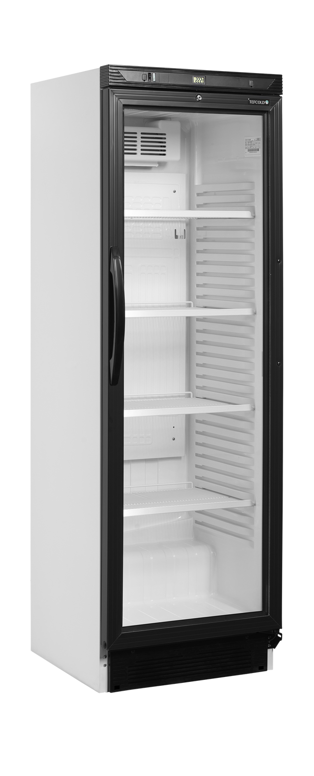 Getränkekühlschrank – 1 Glastür – 219 L – 595×600×1840 mm – Weiß – +2 bis +12 °C - Produktansicht