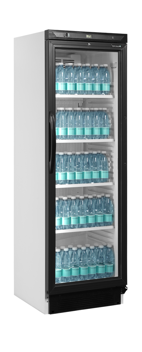 Getränkekühlschrank – 1 Glastür – 219 L – 595×600×1840 mm – Weiß – +2 bis +12 °C - Weitere Ansicht