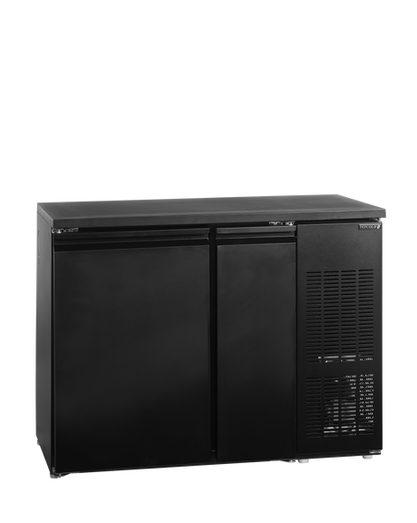 Fasskühler – 2 Türen – 267 L – 1110×590×860 mm – Schwarz - Produktansicht
