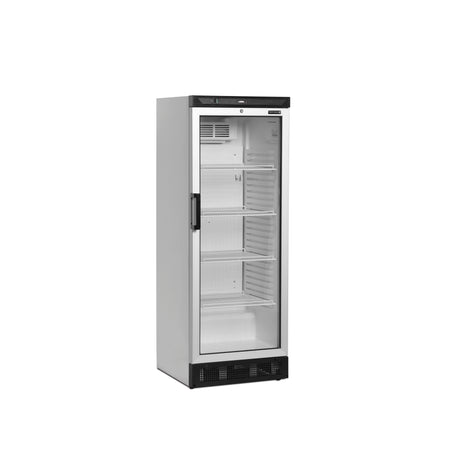 Getränkekühlschrank – 1 Glastür – 290 L – 595×640×1635 mm – Weiß – +2 bis +12 °C - Produktansicht