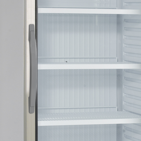 Getränkekühlschrank – 1 Glastür – 301 L – 680×655×2096 mm – Weiß – +2 bis +12 °C - Detail