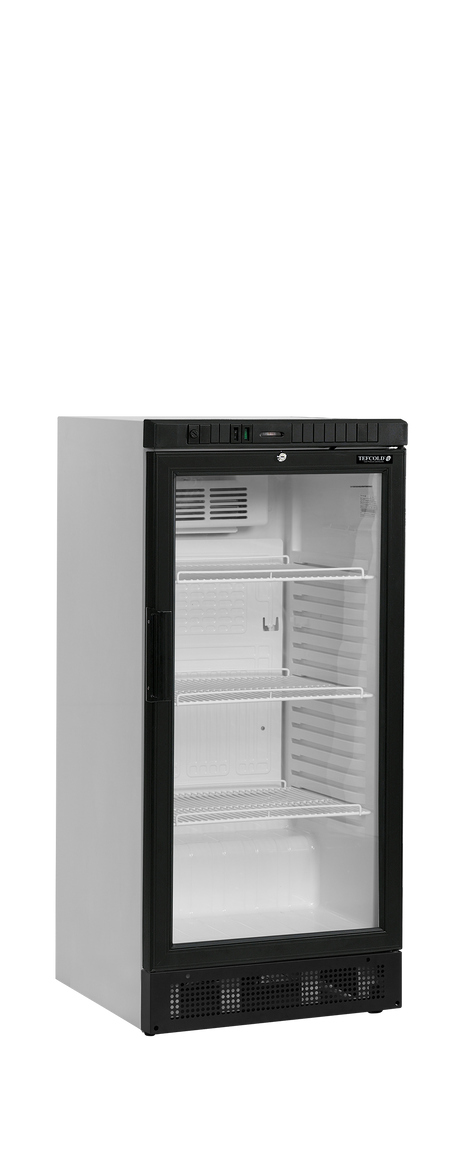 Getränkekühlschrank – 1 Glastür – 190 L – 595×640×1315 mm – Weiß – +2 bis +10 °C - Produktansicht