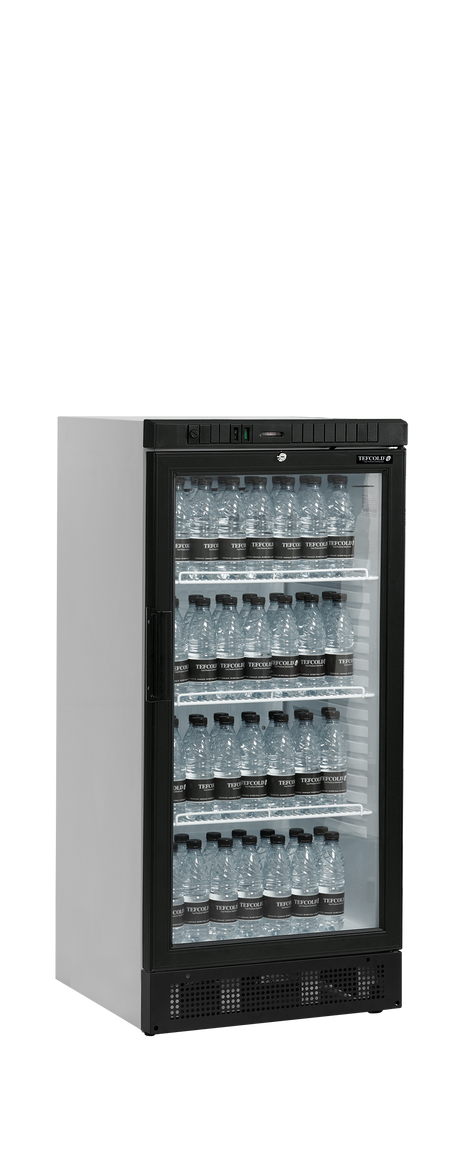 Getränkekühlschrank – 1 Glastür – 190 L – 595×640×1315 mm – Weiß – +2 bis +10 °C - Anwendungsbeispiel