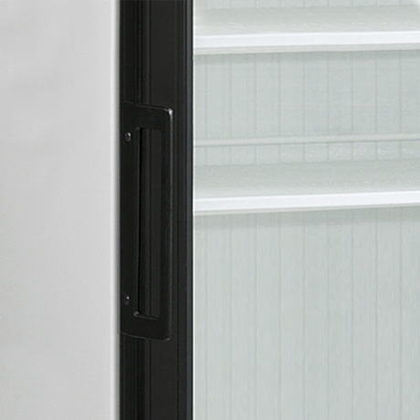 Getränkekühlschrank – 1 Glastür – 190 L – 595×640×1315 mm – Weiß – +2 bis +10 °C - Detail