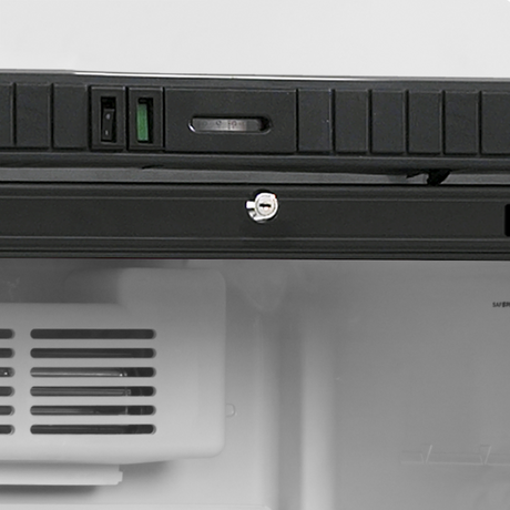 Getränkekühlschrank – 1 Glastür – 190 L – 595×640×1315 mm – Weiß – +2 bis +10 °C - Detail