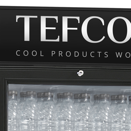 Getränkekühlschrank – 1 Glastür – 260 L – 595×640×1775 mm – Weiß – +2 bis +10 °C - Detail