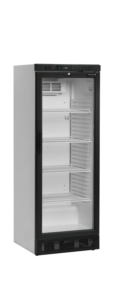Getränkekühlschrank – 1 Glastür – 260 L – 595×640×1635 mm – Weiß – +2 bis +10 °C - Produktansicht