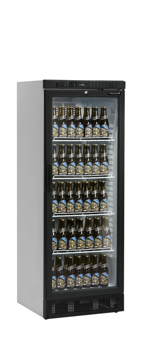 Getränkekühlschrank – 1 Glastür – 260 L – 595×640×1635 mm – Weiß – +2 bis +10 °C - Innenansicht