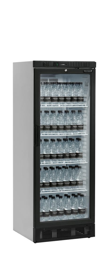 Getränkekühlschrank – 1 Glastür – 260 L – 595×640×1635 mm – Weiß – +2 bis +10 °C - Anwendungsbeispiel