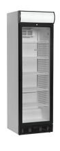 Getränkekühlschrank – 1 Glastür – 347 L – 595×640×1980 mm – Weiß – +2 bis +10 °C - Produktansicht