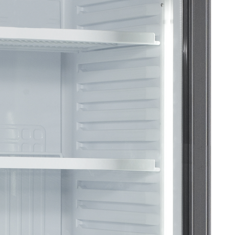 Getränkekühlschrank – 1 Glastür – 374 L – 680×655×2090 mm – Weiß – +2 bis +10 °C - Detail