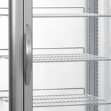 Kühlvitrine – 1 Glastür – 425 L – 706×706×1800 mm – Aluminium / SS 304 - Detail