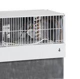 Tisch-Getränkekühlschrank – 2 Glasschiebetüren – 60 L – 655×390×930 mm – Weiß - Detail