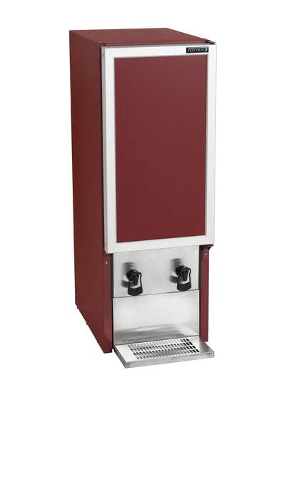 Weindispenser – 102 L – 392×595×1120 mm – Rot RAL3005 - Produktansicht