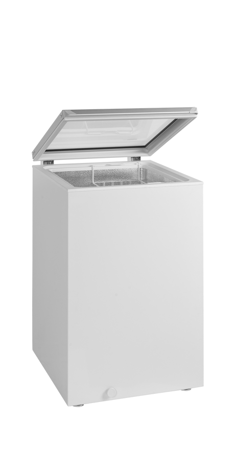 Eiscreme-Gefriertruhe – 105 L – 550×630×930 mm – Weiß – 80 W - Innenansicht