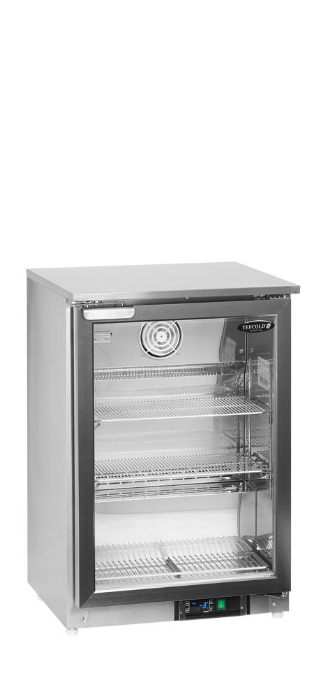 Gläserfroster – 1 Glastür – 79 L – 595×525×875 mm – Edelstahl - Produktansicht