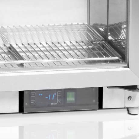 Gläserfroster – 1 Glastür – 79 L – 595×525×875 mm – Edelstahl - Detail