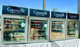 Tisch-Gefriervitrine – 1 Glastür – 113 L – 610×555×890 mm – Weiß - Anwendungsbeispiel