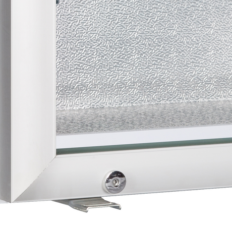Tisch-Gefriervitrine – 1 Glastür – 48 L – 570×545×657 mm – Weiß - Detail
