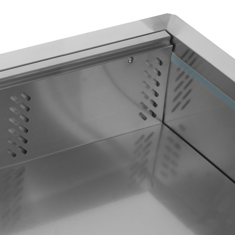 Kühlwanne – 96 L – 1122×688×636 mm – SS 304 - Detail