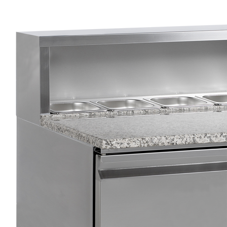 Pizzakühltisch – 2 Türen – 225 L – 900×700×1100 mm – SS 304 - Detail