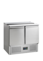 Saladette – 2 Türen – 230 L – 900×700×877 mm – SS 304 – Mit Schneidbrett - Produktansicht