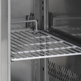 Saladette – 2 Türen – 230 L – 900×700×877 mm – SS 304 – Mit Schneidbrett - Detail