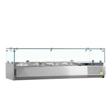 Kühlaufsatz – 40 L – 1200×395×425 mm – SS 304 - Produktansicht