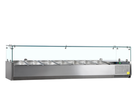 Kühlaufsatz – 59 L – 1600×395×425 mm – SS 304 - Produktansicht