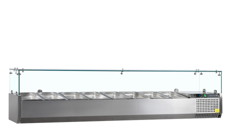 Kühlaufsatz – 69 L – 1800×395×425 mm – SS 304 - Produktansicht