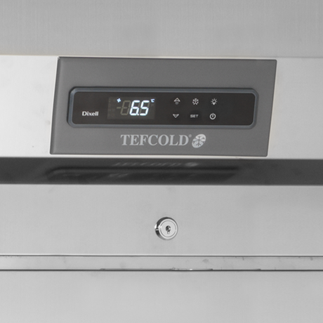 Gewerbekühlschrank – 1 Glastür – 484 L – 740×850×2010 mm – SS 304 - Detail