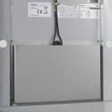 Gewerbegefrierschrank – 2 Türen – 900 L – 1340×700×2010 mm – SS 304 – 6 Tragroste, weiß - Detail