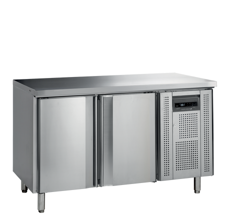 Kühltisch – 2 Türen – 230 L – 1360×600×880 mm – SS 304 - Produktansicht