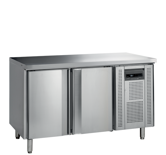 Tiefkühltisch – 2 Türen – 230 L – 1360×600×860 mm – SS 304 - Produktansicht