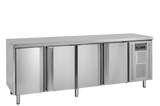 Tiefkühltisch – 4 Türen – 460 L – 2230×600×920 mm – SS 304 - Produktansicht