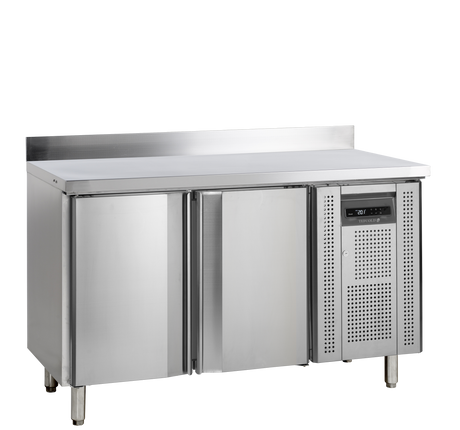 Tiefkühltisch – 2 Türen – 230 L – 1360×600×925 mm – SS 304 - Produktansicht
