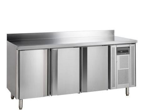 Tiefkühltisch – 3 Türen – 345 L – 1795×600×925 mm – SS 304 - Produktansicht